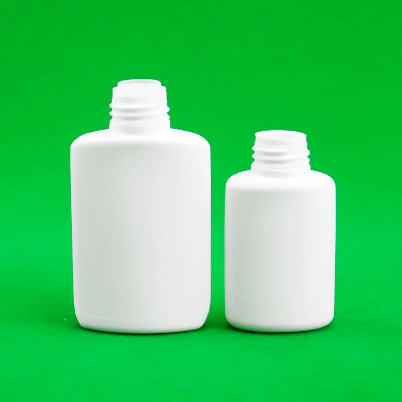 product matte nail polish bottle white with brush 15ml free ldpe dropper hdpe chemical plastic petrol bottle with spout beauty industry-30