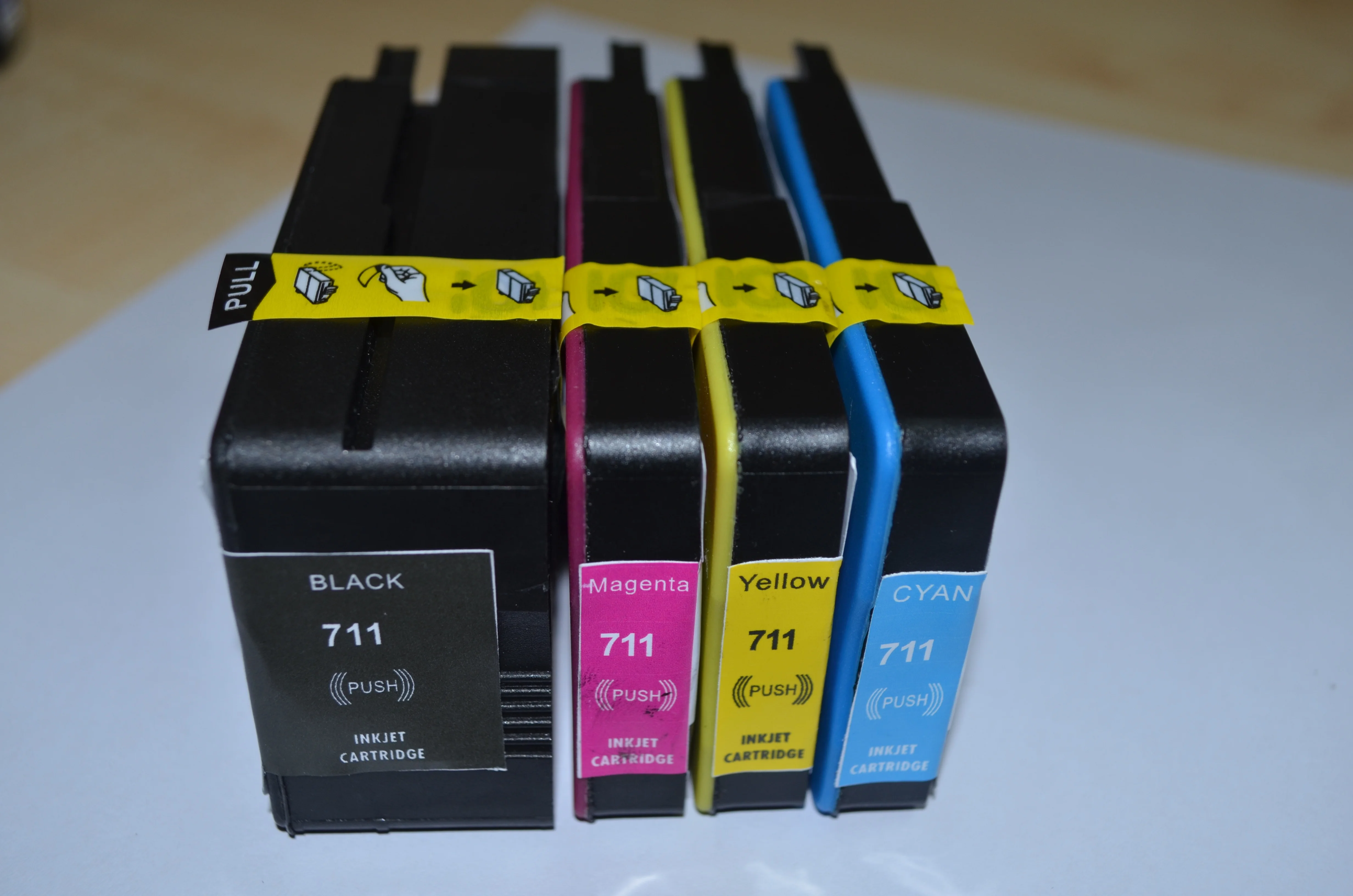 No.711互換インクカートリッジCZ130A CZ131A CZ132A CZ133A HP