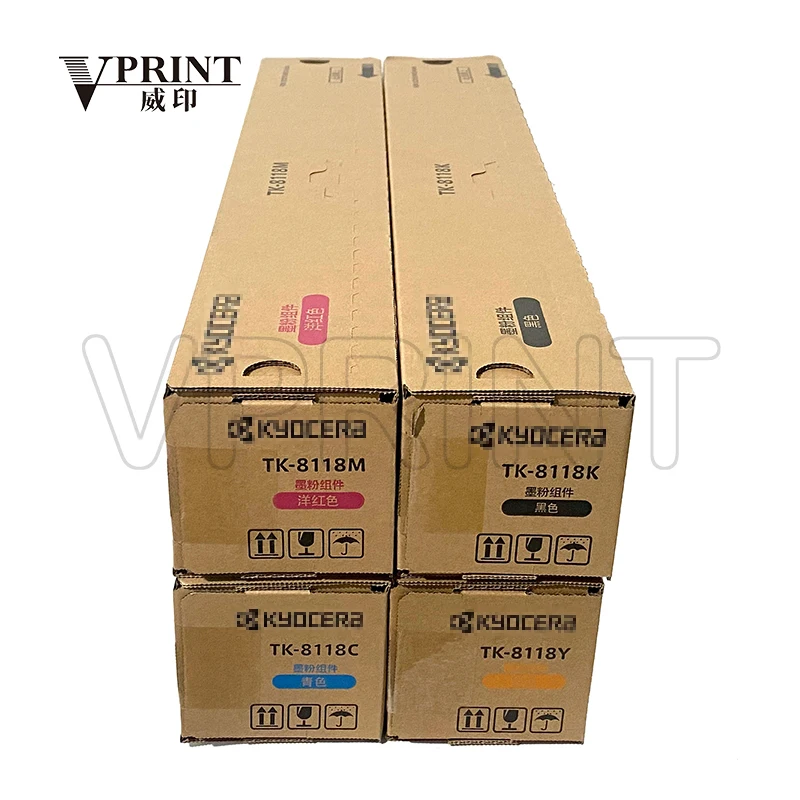 CET141173 TK-8118 TK-8118C TK-8118M TK-8118Y TK-8118K Toner Cartridge for Kyocera ECOSYS M8124 M8125 TASKalfa 2460 2470 Original