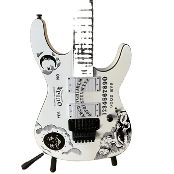 鍵盤楽器 Shakmat white gallop ESP LTD KH-WZ Kirk Hammett White Zombie Guitar B-Stock 2235
