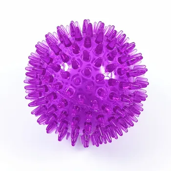 Pet toys Large dog vocal toy ball prick massage ball TPR pet ball