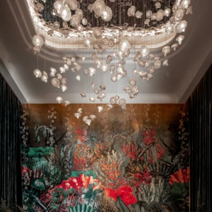 ECOJAS Crystal Luxury Style Chandelier for Villa Hotel Lobby Club Customized Chandelier