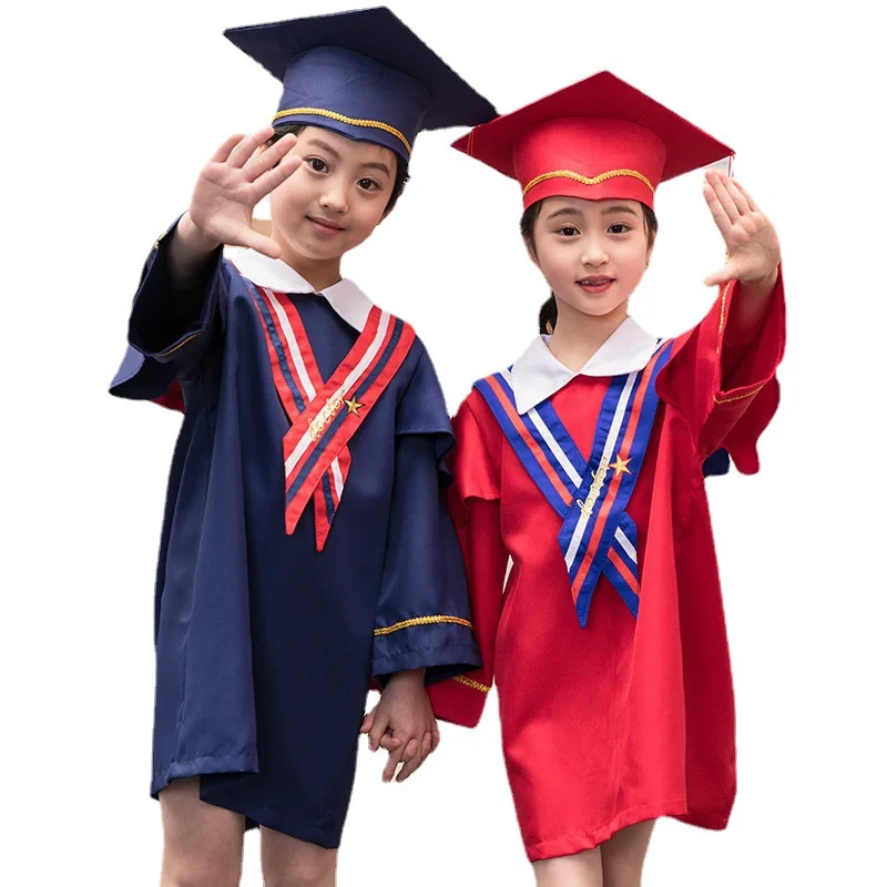 Wholesale Multi-Color Style Children's Graduation Dress