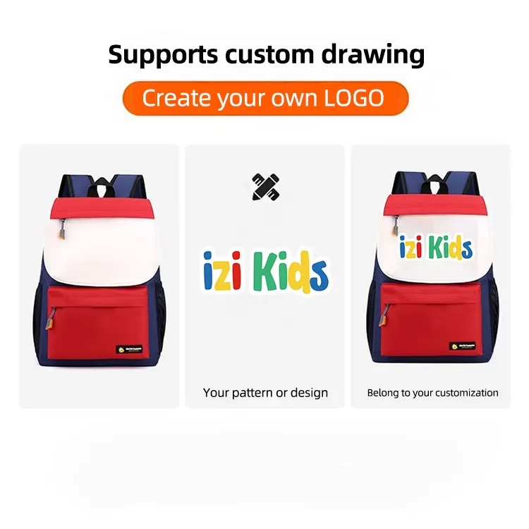 Customized backpack with logo training course gift backpack for primary and secondary school students double-shoulder bag