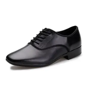 High Quality Men's Latin Ballroom Tango Salsa Dance Shoes with 2cm Heel Microfiber Leather Upper Comfortable & Durable