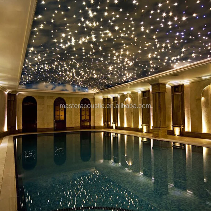 MASTER ACOUSTIC Sound Proof Material Audio-visual Room Home Theater bar Starry Sky Ceiling Fiber Optic Light