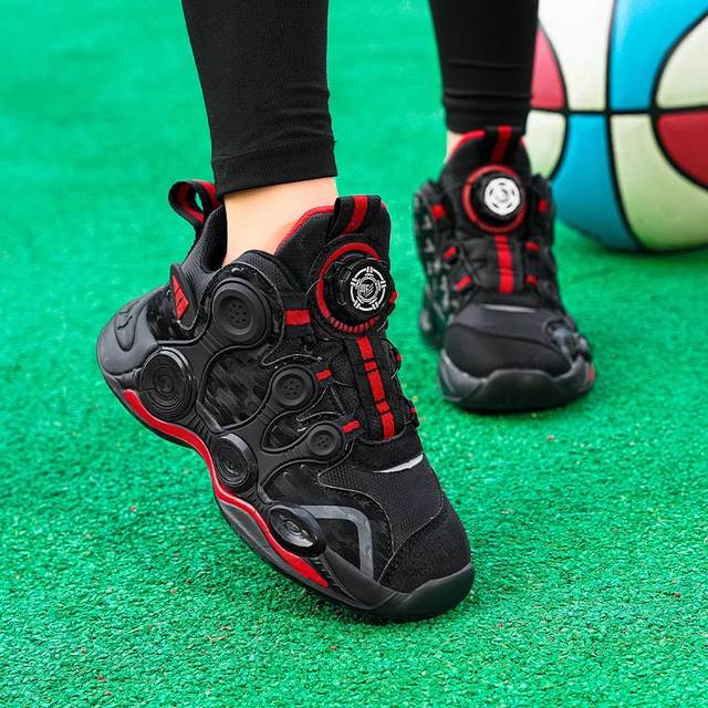 Durable Children Boys Girls Mesh Sneakers Basketball Sports Shoes Kids' Casual Sports Shoes - Image 4