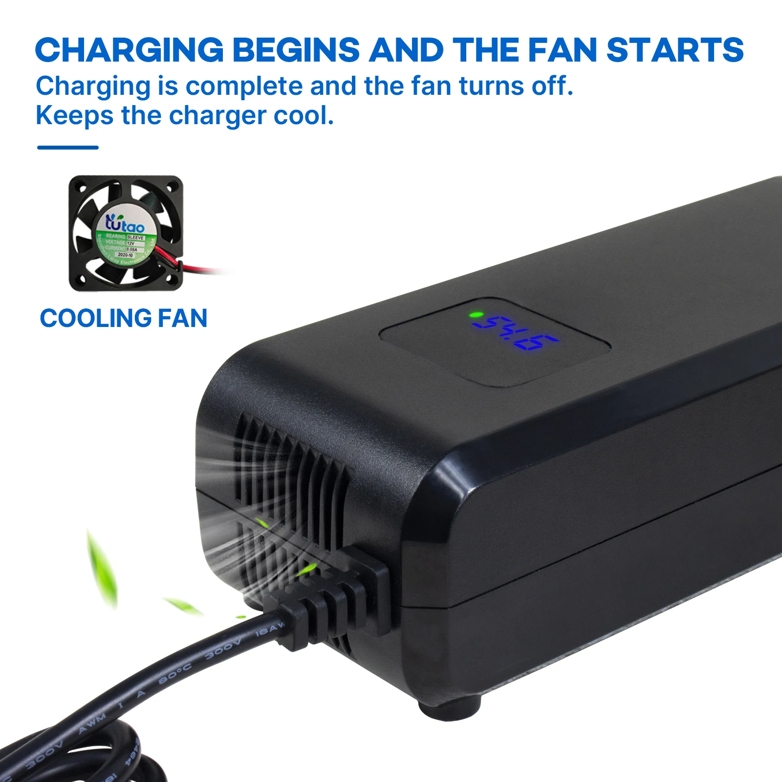 YZ270 16.8V 10A DC Electric Port Adapter Charger 100-240V Input