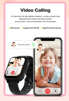 2024 Wonlex KT31 4G Android 8,1 Детские умные часы с видеозвонком ...