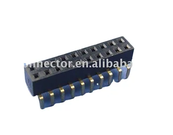 PCB appliance 2.54mm 4.0mm height through hole type female header