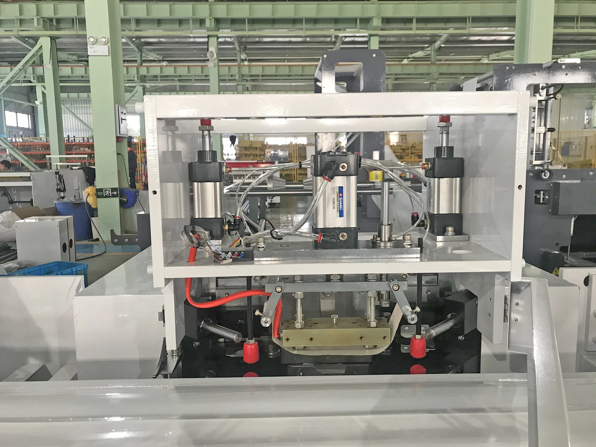 Economic Type LDPE Heat Side Sealing Soft Loop Handle Baby Diaper Plastic Bag Making Machine