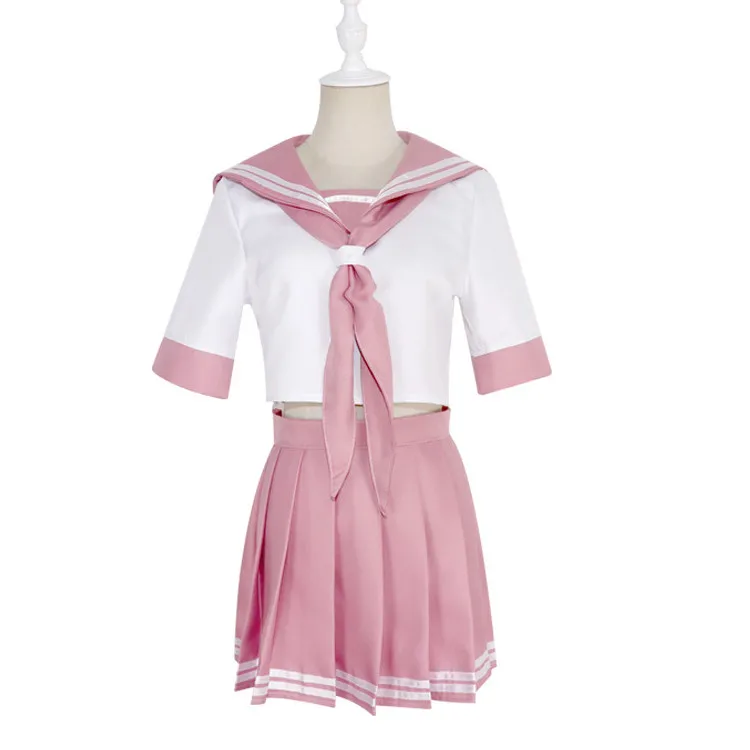 Project Sekai Colorful Stage Feat Hoshino Ichika Azusawa Kohane School  Uniform Sailor Outfit Anime Wig Cosplay Costume | Lazada.vn