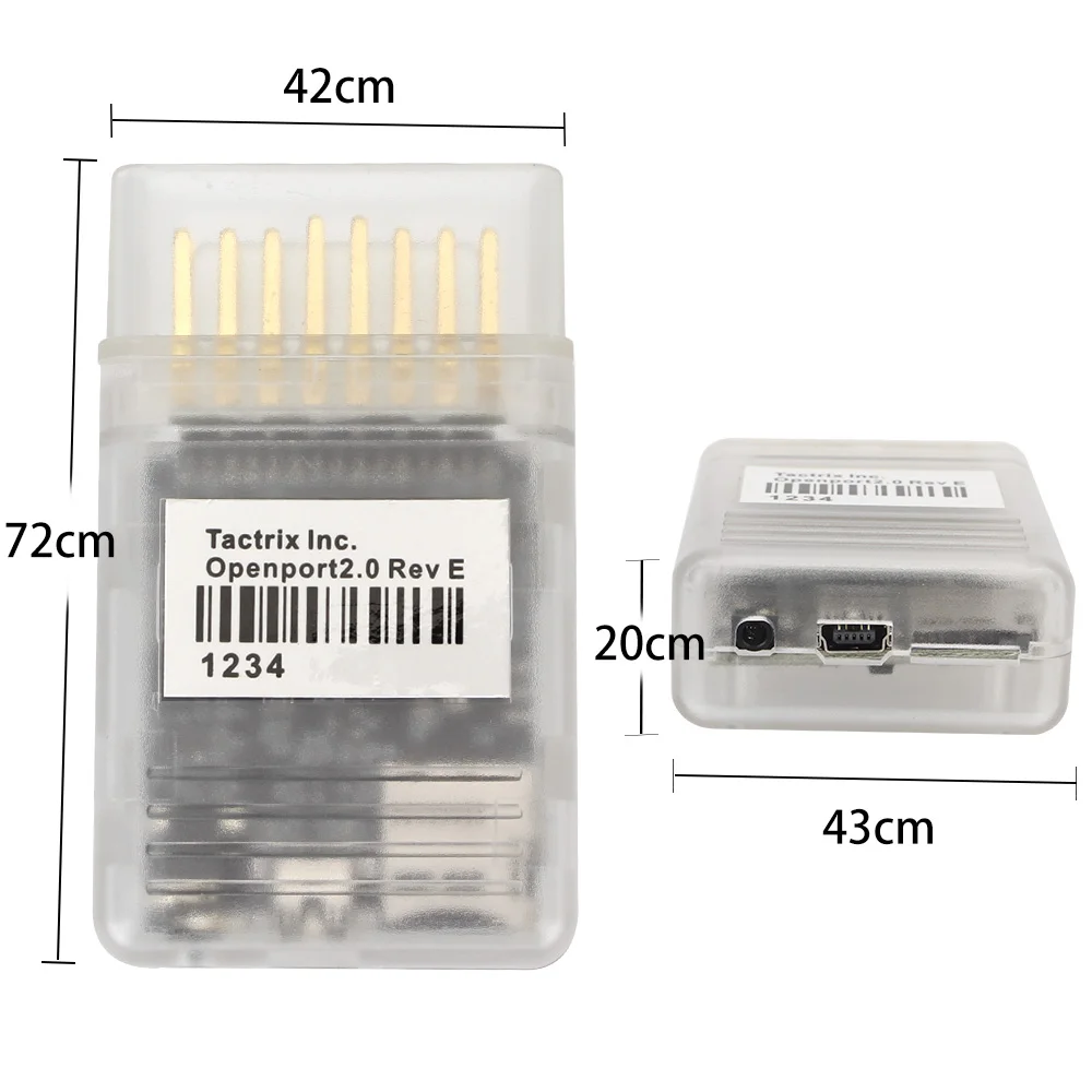 Tactrix Open Port2.0 for Xentry J2534 ECU Flash Chip Tuning Tool Open Port Programming Tool  Diagnostic Tools for M-ecedes B-enz