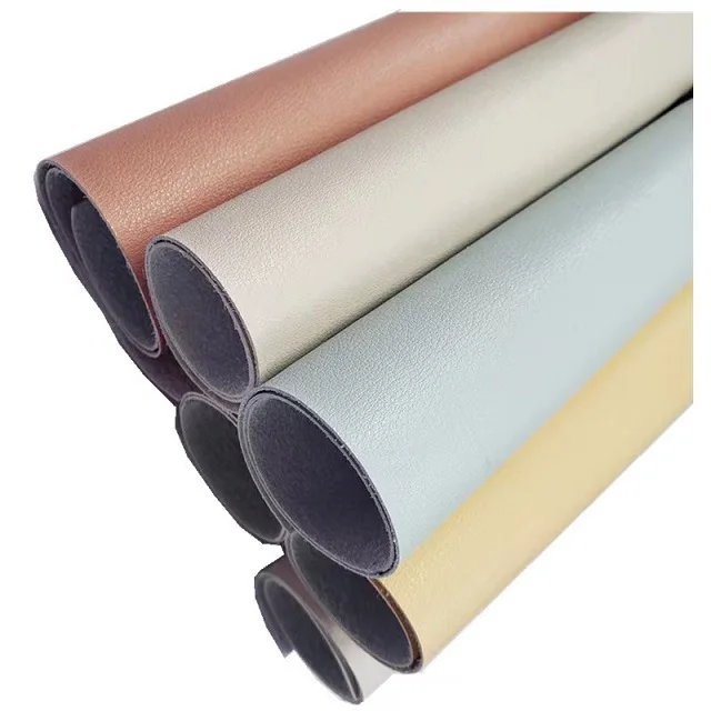 Leather Supplier Leather Fabric Pu Synthetic Leather for Garment Shoes