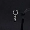 E007-Silver 8 (One no ear hole earring)