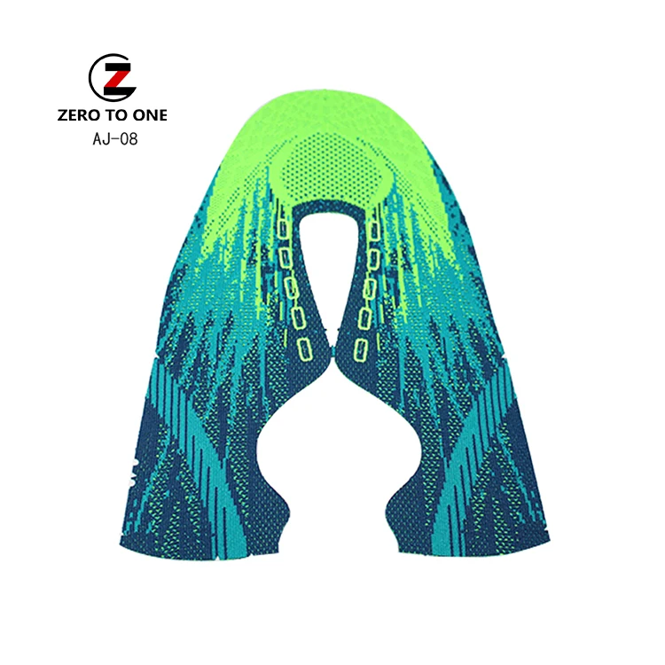 Прямая поставка с завода Jinjiang, кроссовки для бега, трикотажные дышащие кроссовки в стиле унисекс, спортивная обувь, верхние части, обувь для изготовления верха