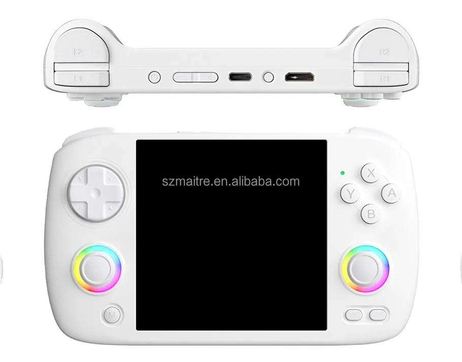 Arcade Design Mini White Anbernic RG Cubexx Classic Games Player