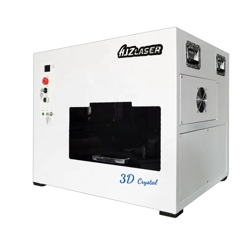 3Dレーザークリスタル彫刻機パーソナライズされた3Dフォト