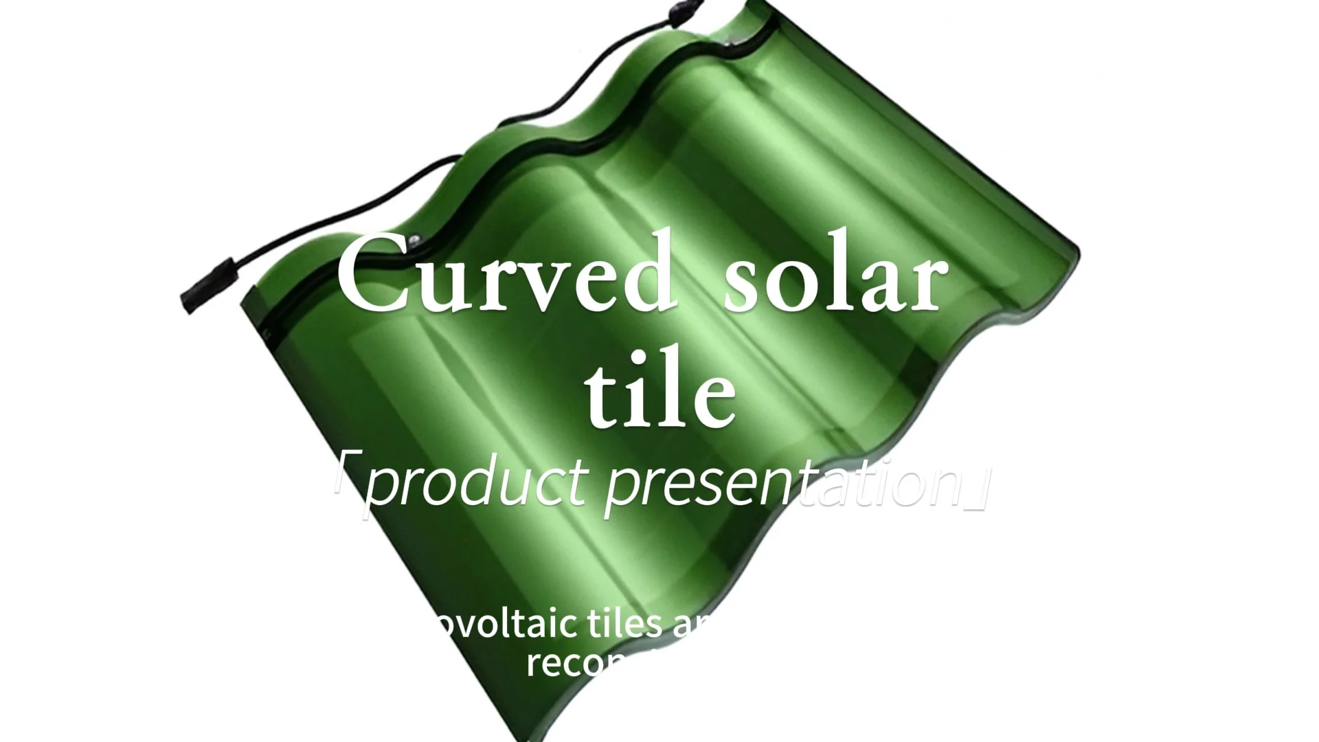 Curved Solar Panel Pro 540 Watt Solar Panel Half Cut Monocrystalline ...