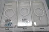 Transparent with magnetic strip