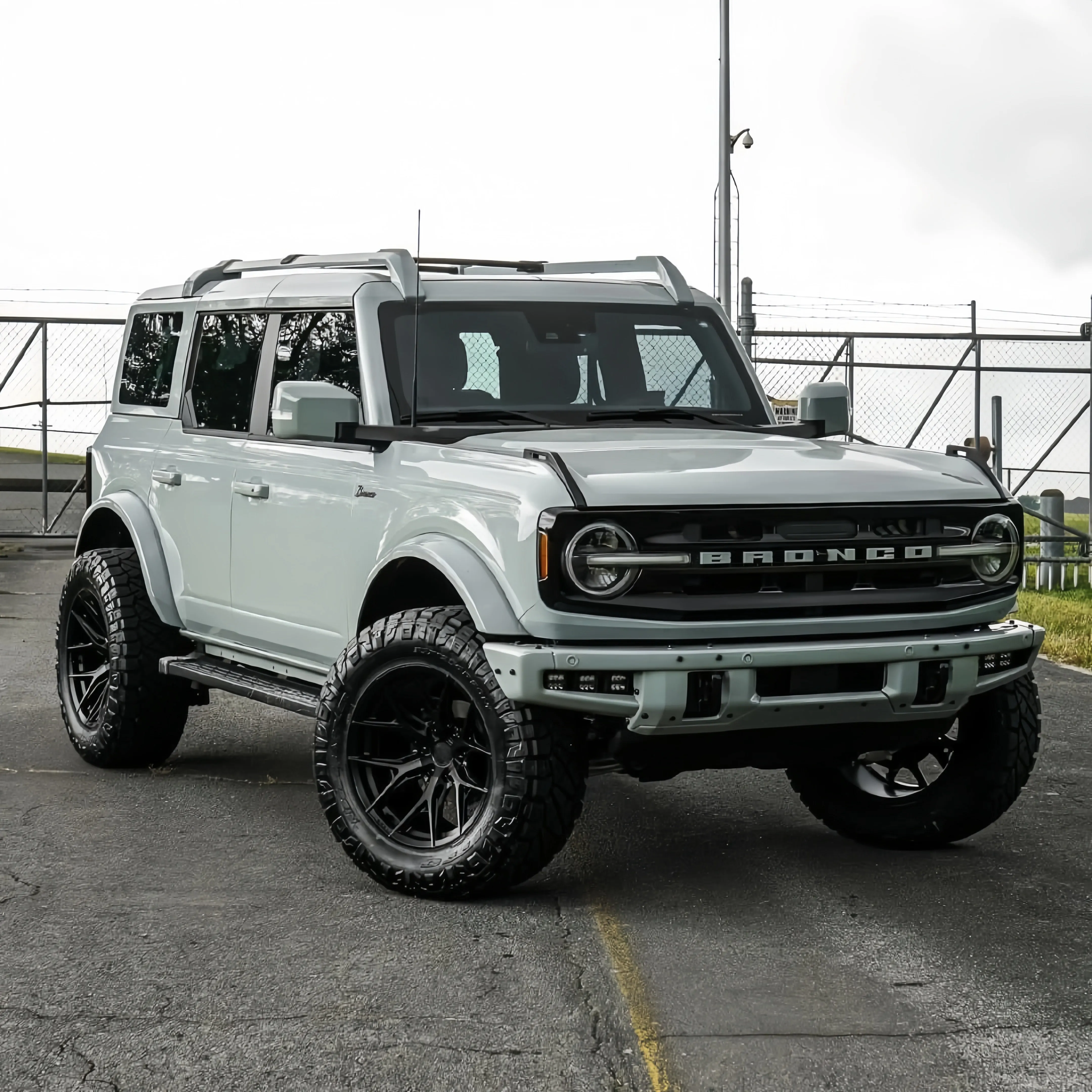 XINLAI Custom Super Deep Concave Matte Spokes Aluminum Alloy 6X139.7 6X135 6X114.3Forged Wheels Racing Car for SUV - Image 6