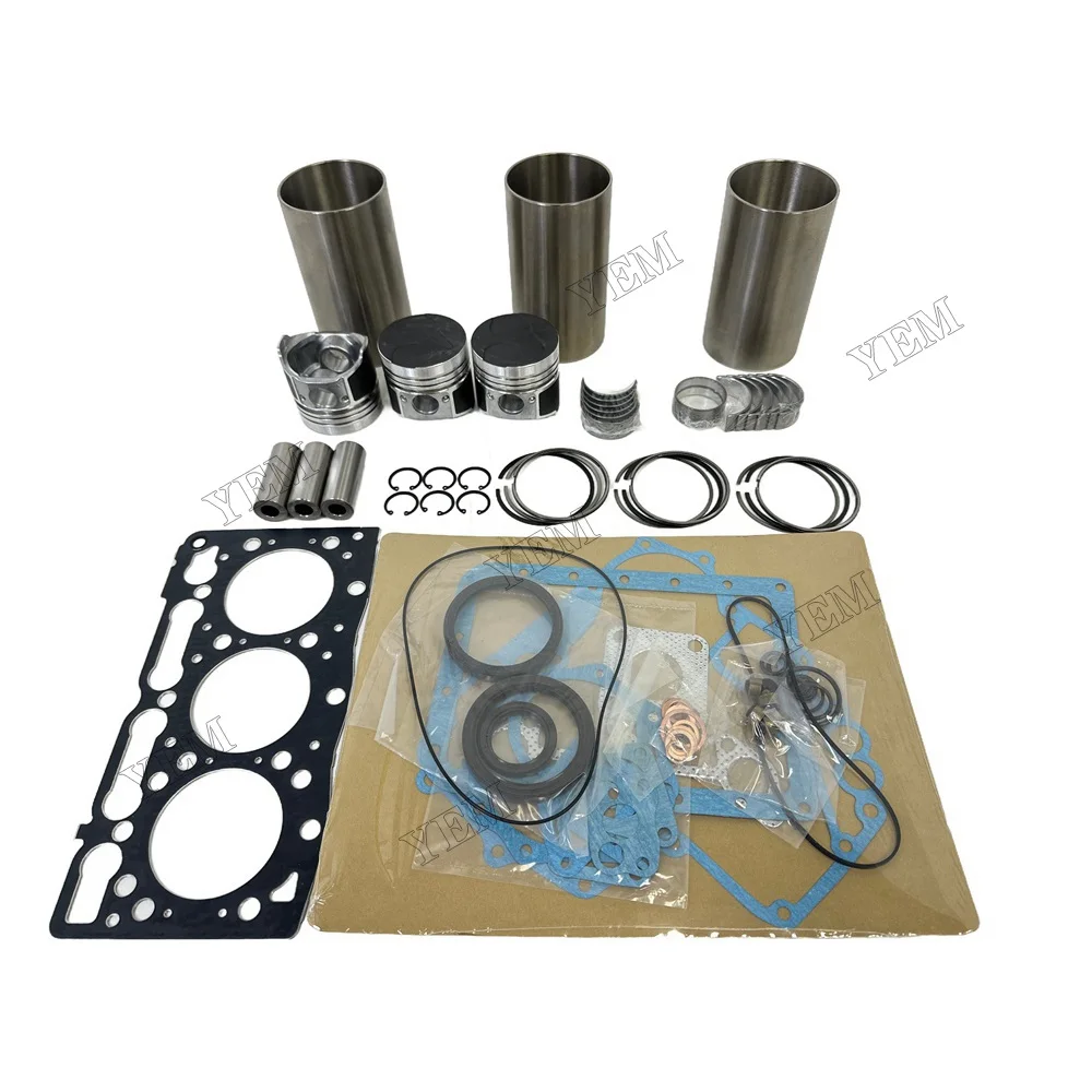 D950 Overhaul Repair Kit for Kubota Diesel Engine Parts Excavator KH41 KH61