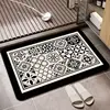Carreaux noirs à motifs rétro