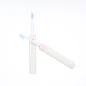 Electric Toothbrush Suit for Wholesale High Quality Sweet pink Color square Shaped Electric Teeth Brush Oem logo