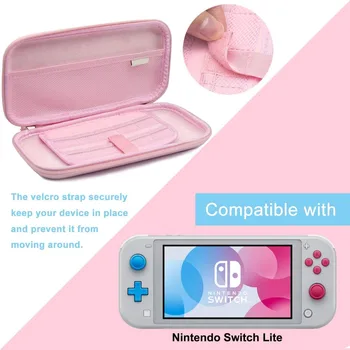 Pink Nintendo Switch Accessories - 8 in 1 Kit for Switch Lite