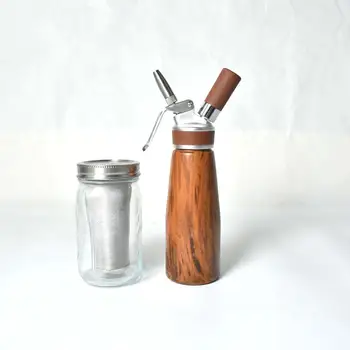 0.5L Nitro Coffee Maker  Nitro Cold Brew Coffee Maker with Special Nitro Diffuser  Whipper Dispenser Nozzle Nozzle