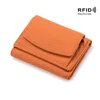 Pelle bovina pieno fiore arancione - interno ed esterno