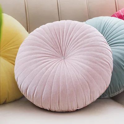 round cushion small fresh personality handmade pump