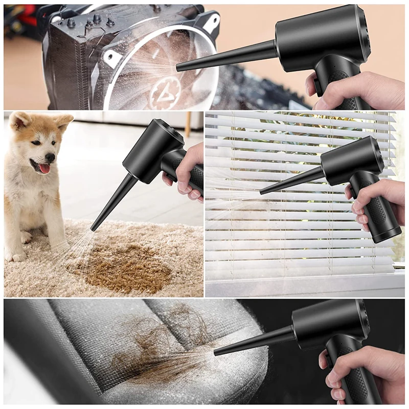 Handheld Portable Cordless 50000Rpm Air Duster Blower Cleaner 6000mAh Rechargeable Computer Keyboard Duster Gun - view 5