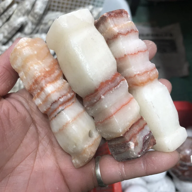 Wholesale Rough Stone Pork Semi Precious Healing Gemstone Pork Stone