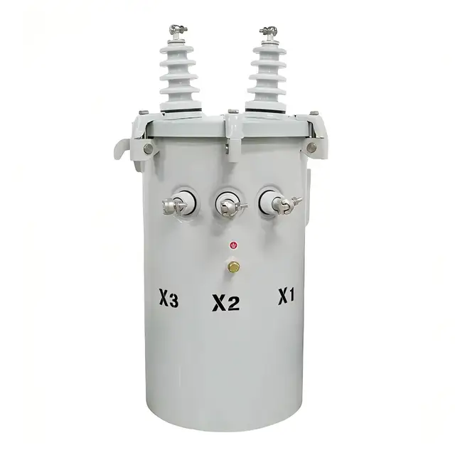 12000v To 480/277v 75 Kva High Efficiency Amorphous Core Single Phase Pole Mounted Transformer