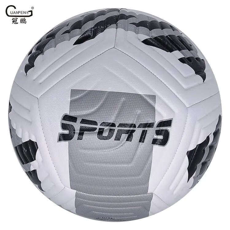 Ballon de football PU personnalisé de haute qualité - Taille 5 pour l'entraînement professionnel_voghion.com