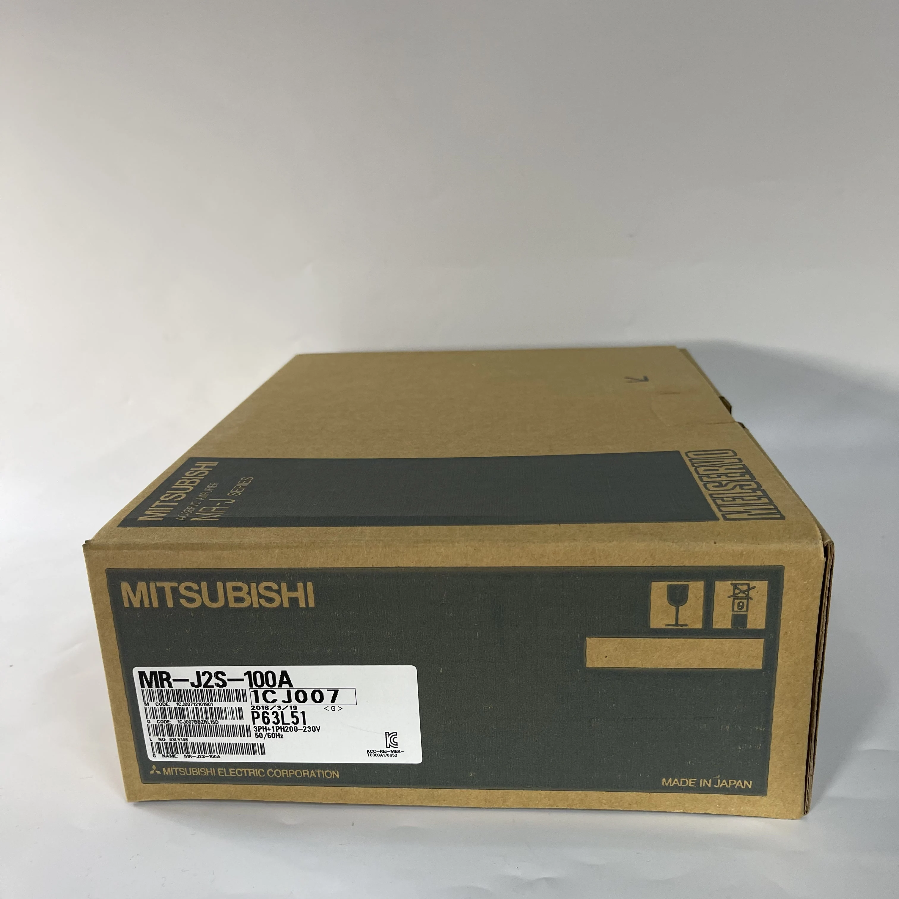 MITSUBISHI AC Servo Amplifier MR-J2S-100A