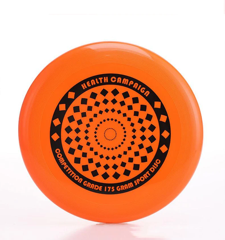 New Dog Flying Disc Durable Dog Toys Nature Rubber Floating Flying Saucer for Water Pool Beach Orange and Blue supplier
