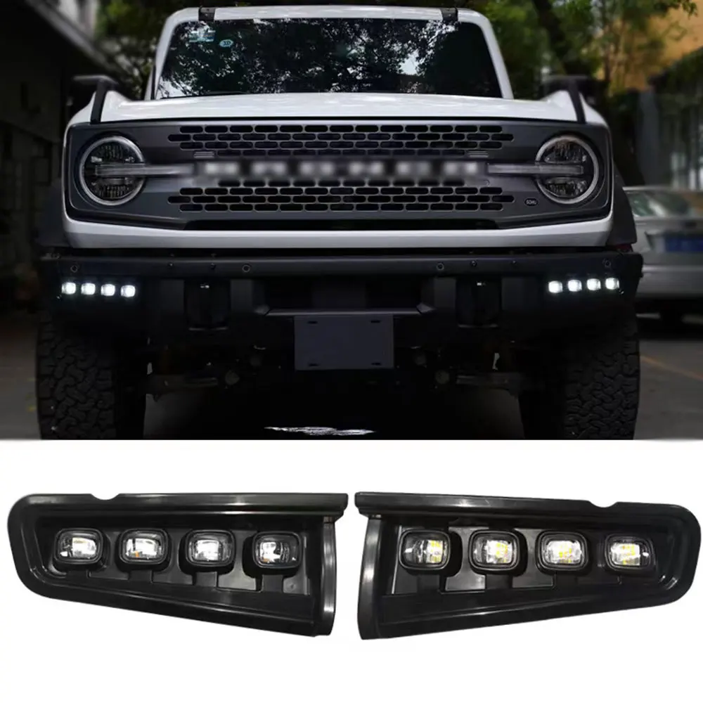 Drl Stop Brake Fog Turn Signal Led Daytime Running Light For Ford