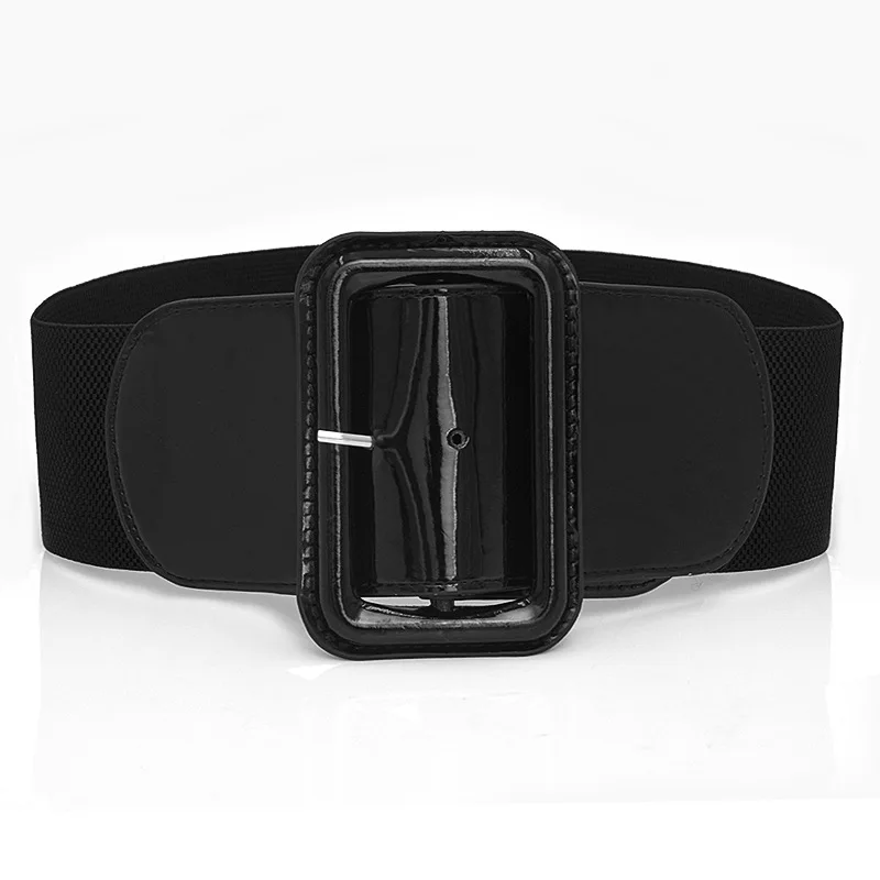 New Classic Chunky Buckle Waist Cinch Belt Vintage Women display picture 3