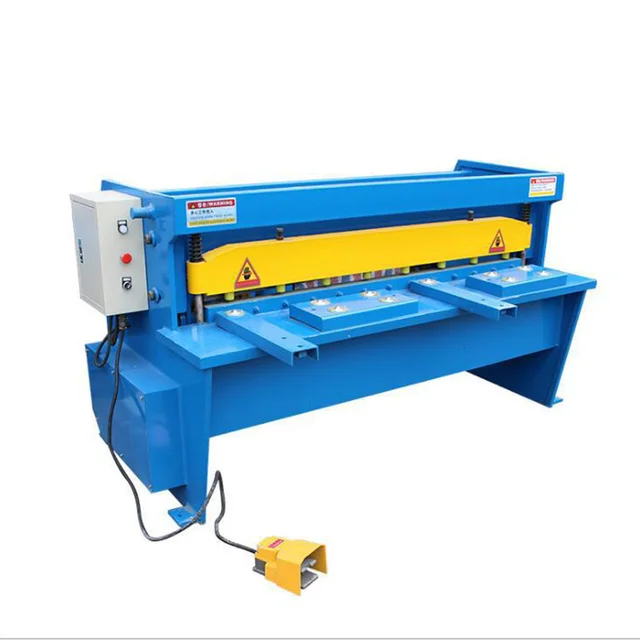 3 4 6 8mm Metal Sheet Cutting Machine Hydraulic Metal Steel Shearing Guillotine Cutting Shearing Machine