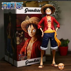 Одна штука Luffy Smiley Monkey D большая сборка может изменить лицо фигурки модель