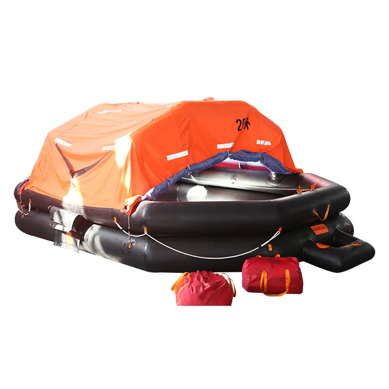 Морской Надувной Спасательный плот CCS/EC SOLAS для установки на судне