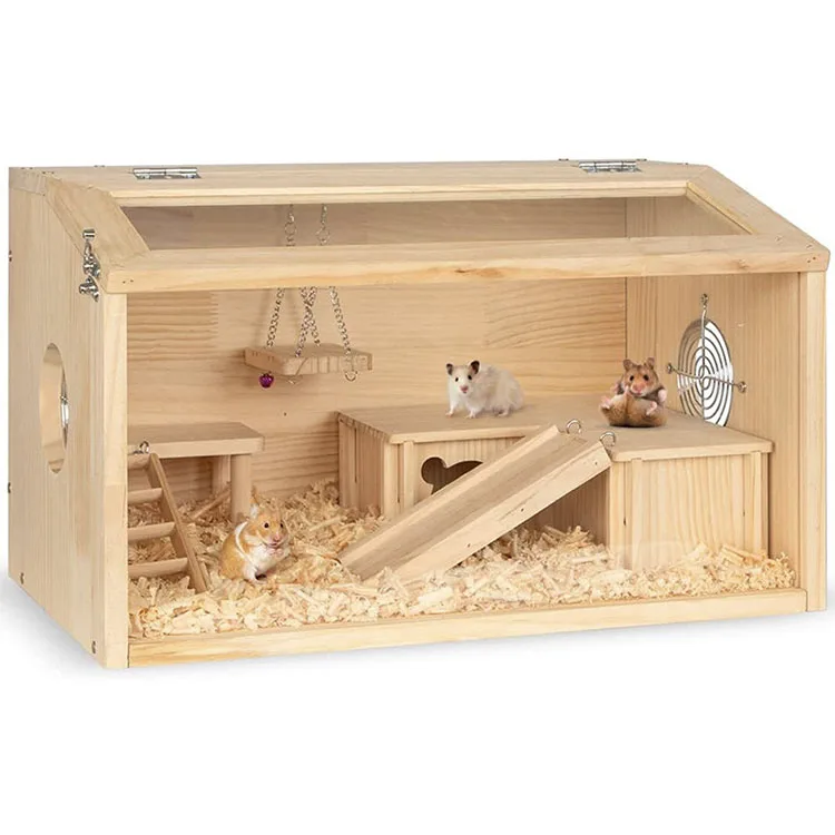 Hamster Cage Wooden Sustainable Materials photo
