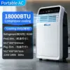 Compresseur amélioré de 18000 BTU