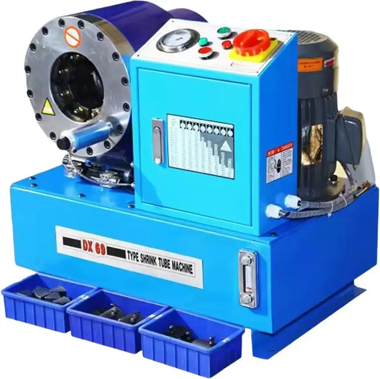 Lower Price Automatic Hose Crimping Machine Garden Hose Crimp Machine air Type Pipe Pressing Hydraulic Hose Crimper Machine