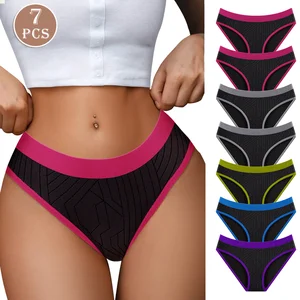 Wholesale Women Seamless Bikini Panties - Breathable Nylon Low-Rise Hip-Lifting Thin Comfortable Everyday Solid Underwear