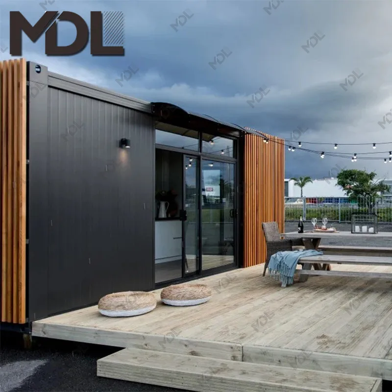 Guangzhou Two Floor Prefab Villa Modern Australia Standard Luxury Prefabricated Light Steel Frame House Villa