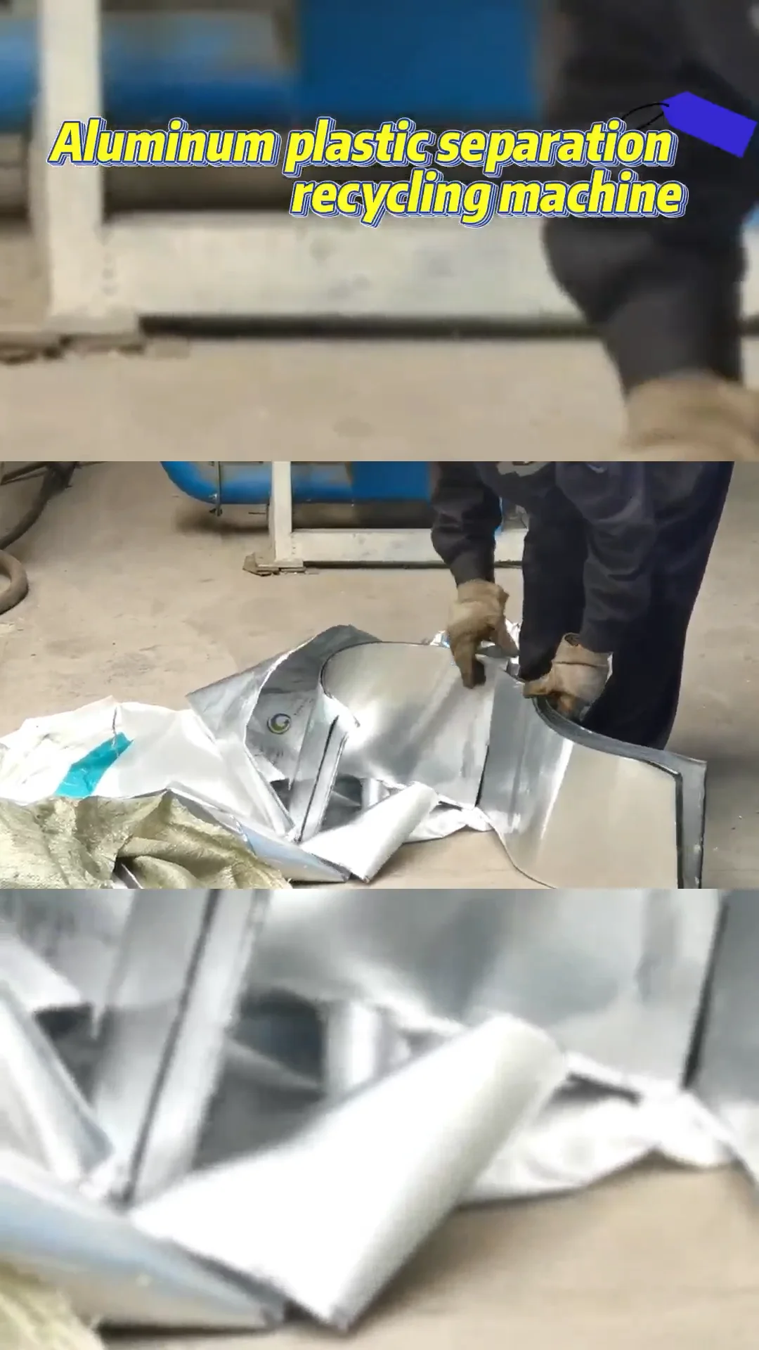 Newest Generation Aluminum Pvc Separator Machine Waste Aluminum Foil Recycling Machine Buy