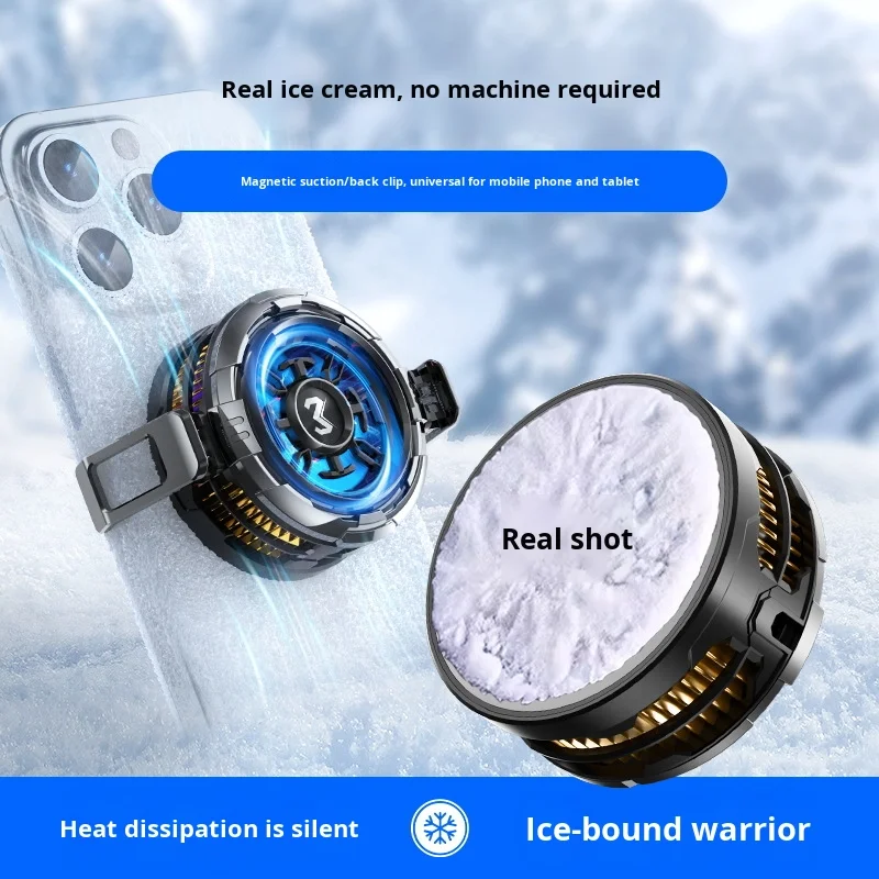 Memo Mimo CX08 - High-Power AI Magnetic Back Clip Cooler
